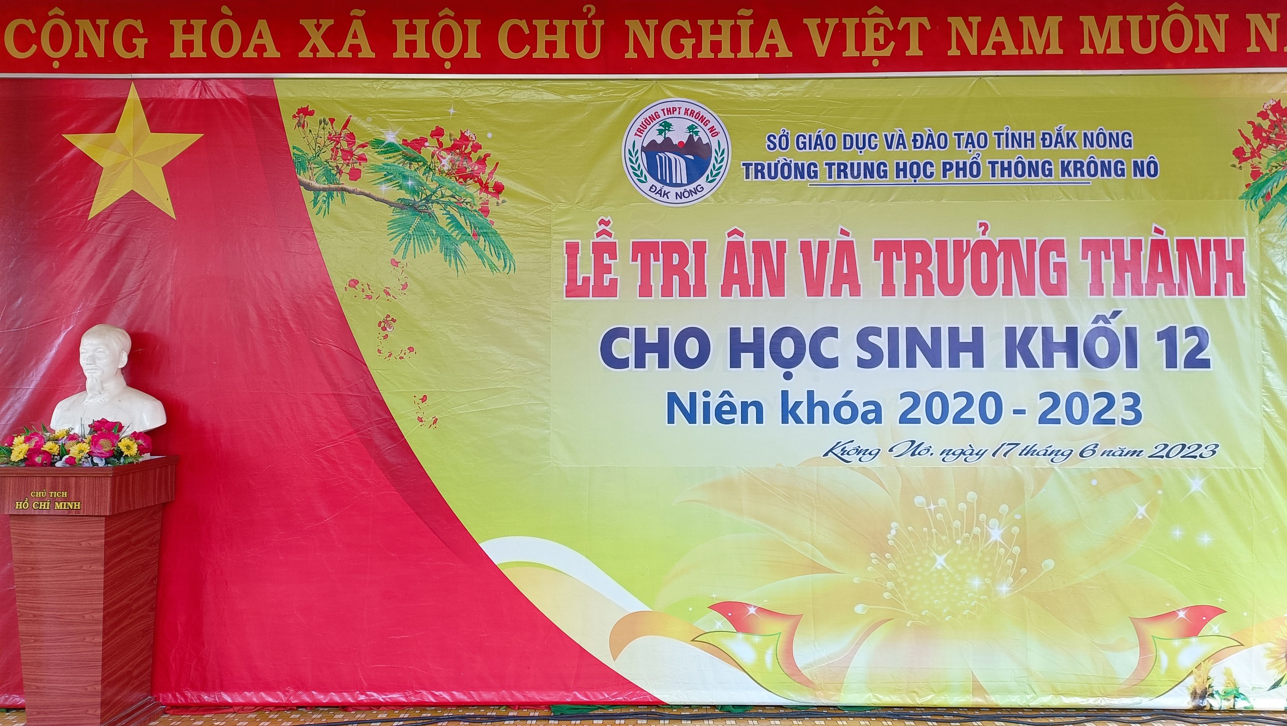 Video Lễ Tri ân và trưởng thành – Khối 12 (Niên khoá 2020 – 2023)