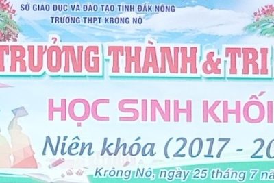 Video Lễ Trưởng thành và Tri ân – Niên khoá 2017 – 2020