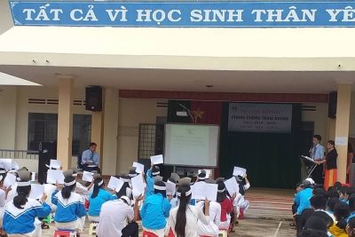 Ngoại khóa “Phòng, chống tham nhũng” năm học 2018 – 2019 (Tổ Sử – Địa – GDCD tổ chức)