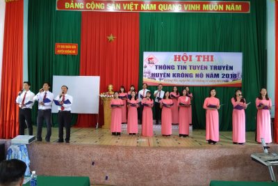 HỘI THI THÔNG TIN TUYÊN TRUYỀN HUYỆN KRÔNG NÔ NĂM 2018