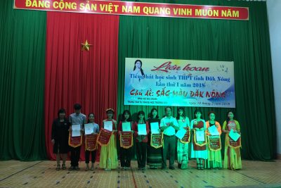 TRƯỜNG THPT KRÔNG NÔ TỔ CHỨC LIÊN HOAN  “TIẾNG HÁT HỌC SINH TRUNG HỌC PHỔ THÔNG” HUYỆN KRÔNG NÔ LẦN THỨ NHẤT – 2018