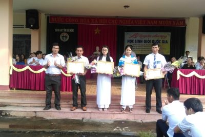 TUYÊN DƯƠNG HỌC SINH GIỎI QUỐC GIA NĂM 2016