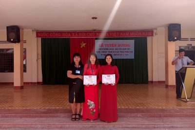 Hình ảnh LỄ TUYÊN DƯƠNG CB, GV, NV VÀ HỌC SINH – Năm học 2018 – 2019