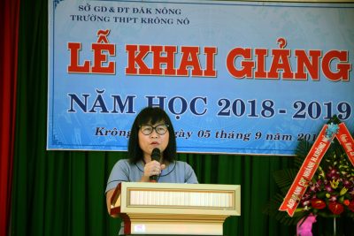 Hình ảnh Lễ khai giảng năm học 2018 – 2019