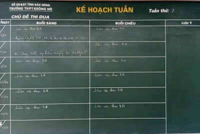 Kế hoạch Tuần 07 (19/10 – 24/10)