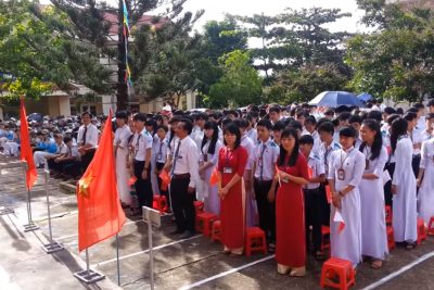 Lễ đón HS vào lớp 10 năm học 2014 – 2015