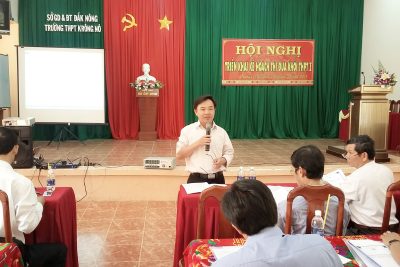 Hội nghị triển khai kế hoạch thi đua khối THPT 1